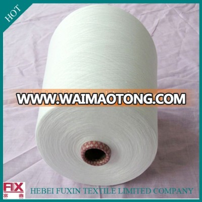 CVC 60/40 cotton polyester eco-friendly blended yarn for bed sheet fabric